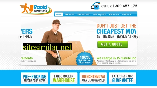 rapidremovals.com.au alternative sites