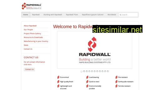 Rapidwall similar sites