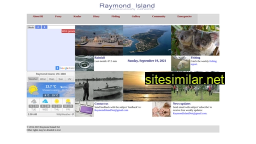 raymondisland.net.au alternative sites