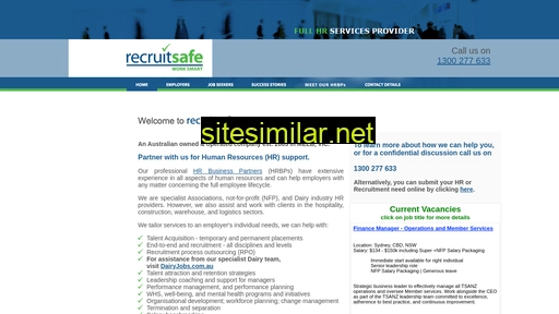 recruitsafe.com.au alternative sites