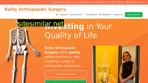 reillyorthopaedicsurgery.com.au alternative sites