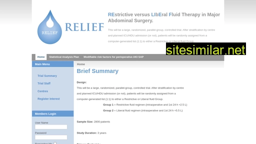 relief.org.au alternative sites