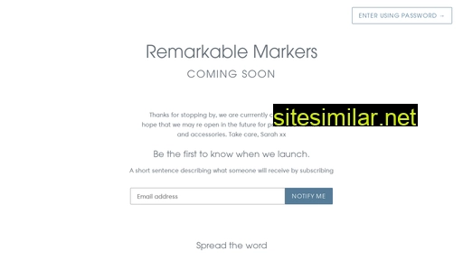 remarkablemarkers.com.au alternative sites
