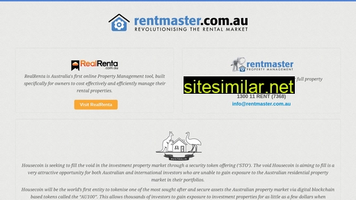 rentmaster.com.au alternative sites