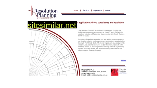 resolutionplanning.com.au alternative sites