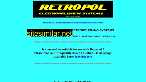 retropol.com.au alternative sites
