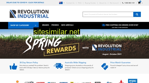 revolutionindustrial.com.au alternative sites