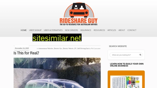 rideshareguy.com.au alternative sites