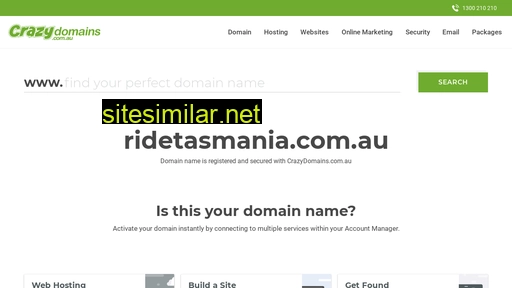 ridetasmania.com.au alternative sites