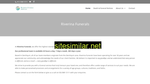 riverinafunerals.com.au alternative sites