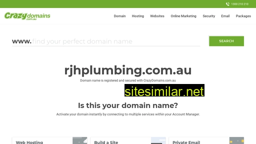 rjhplumbing.com.au alternative sites
