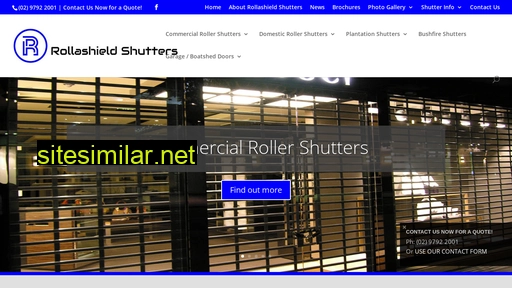 rollashieldshutters.com.au alternative sites