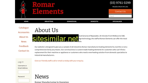 romarelements.com.au alternative sites