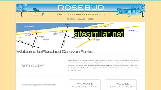 rosebudcaravanparks.com.au alternative sites