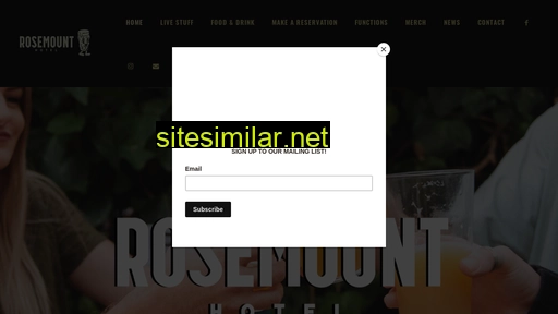rosemounthotel.com.au alternative sites