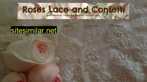 Roseslaceandconfetti similar sites