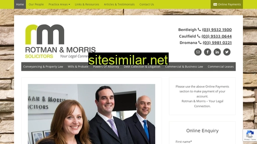 rotmanmorris.com.au alternative sites