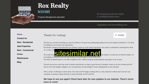 roxrealty.com.au alternative sites