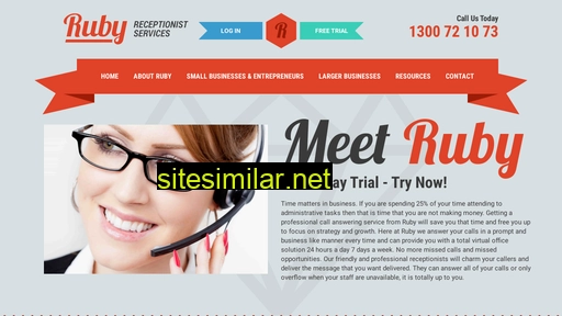 rubyreceptionist.com.au alternative sites