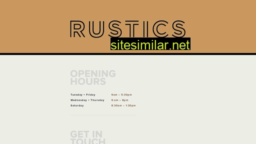 rusticshaircutters.com.au alternative sites