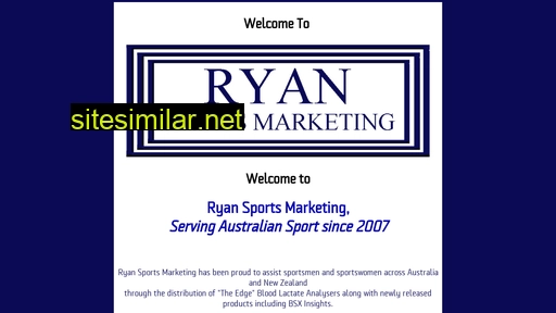 ryansportsmarketing.com.au alternative sites