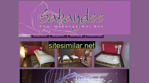 sabaydeedayspa.com.au alternative sites