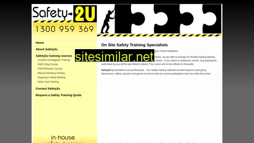 safety2u.com.au alternative sites
