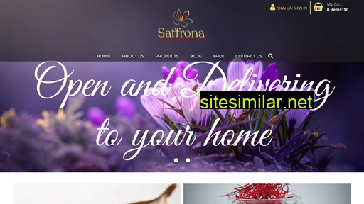 saffrona.com.au alternative sites
