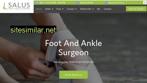 salusfootsurgeon.com.au alternative sites