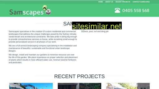 Samscapes similar sites