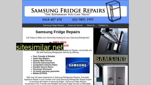 Samsung-fridgerepair similar sites