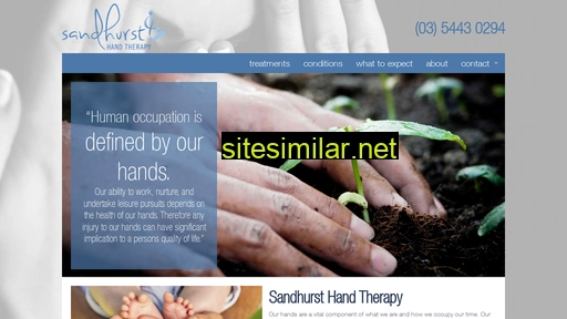 sandhursthandtherapy.com.au alternative sites