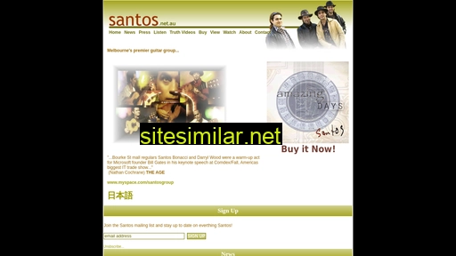 Santos similar sites