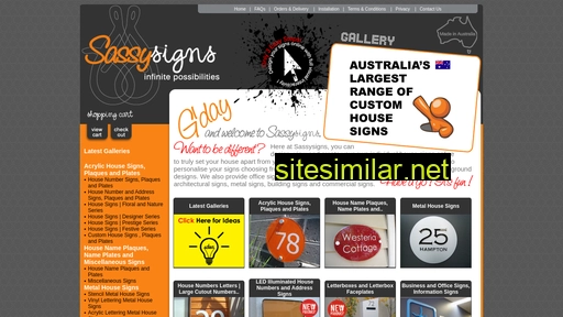 sassysigns.com.au alternative sites
