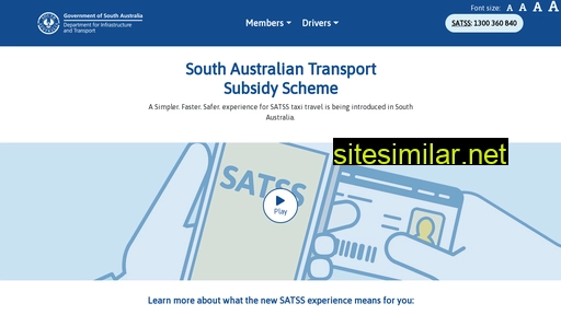 satss.sa.gov.au alternative sites