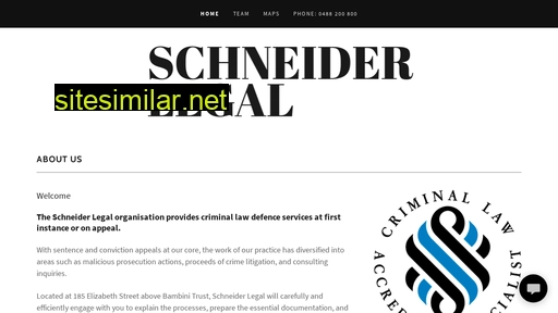 Schneiderlegal similar sites