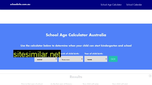schoolinfo.com.au alternative sites