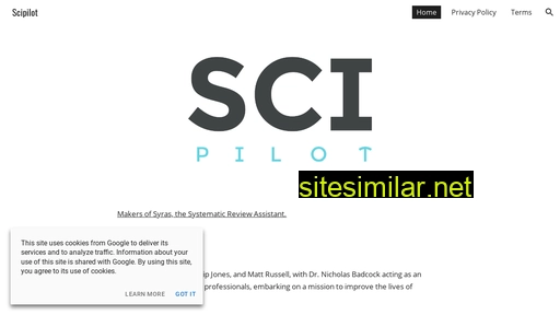 scipilot.com.au alternative sites