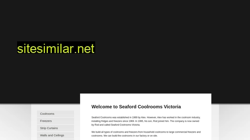 seafordcoolrooms.com.au alternative sites