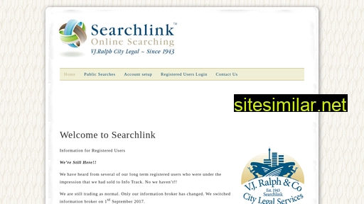 Searchlink similar sites