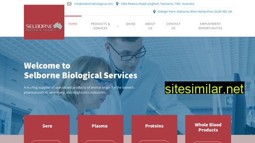selbornebiological.com.au alternative sites