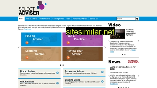 selectadviser.com.au alternative sites