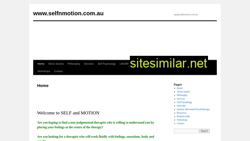 Selfnmotion similar sites