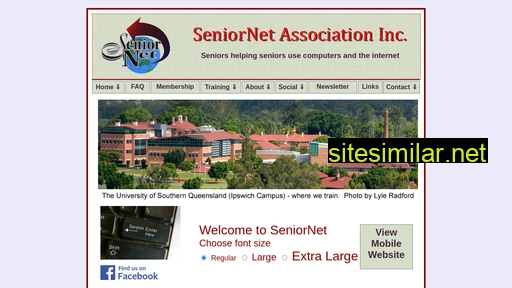 Seniornet similar sites