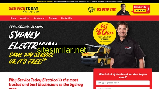 servicetodayelectricians.com.au alternative sites