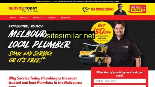 servicetodayplumber.com.au alternative sites