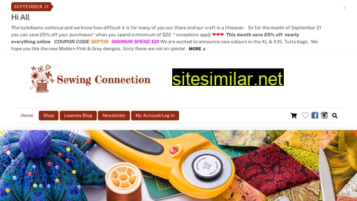 sewingconnection.com.au alternative sites
