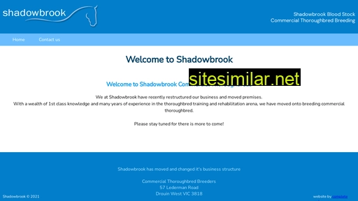 shadowbrook.com.au alternative sites