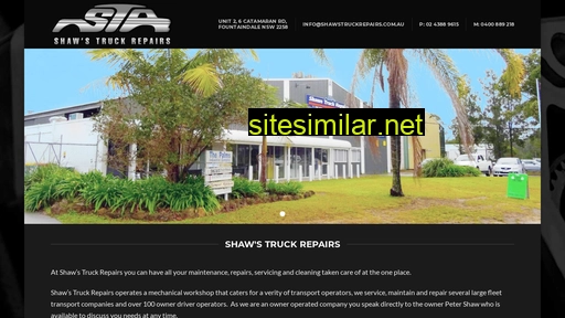 Shawstruckrepairs similar sites