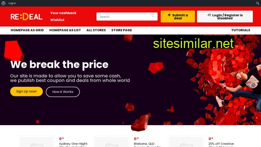 shoestring.com.au alternative sites